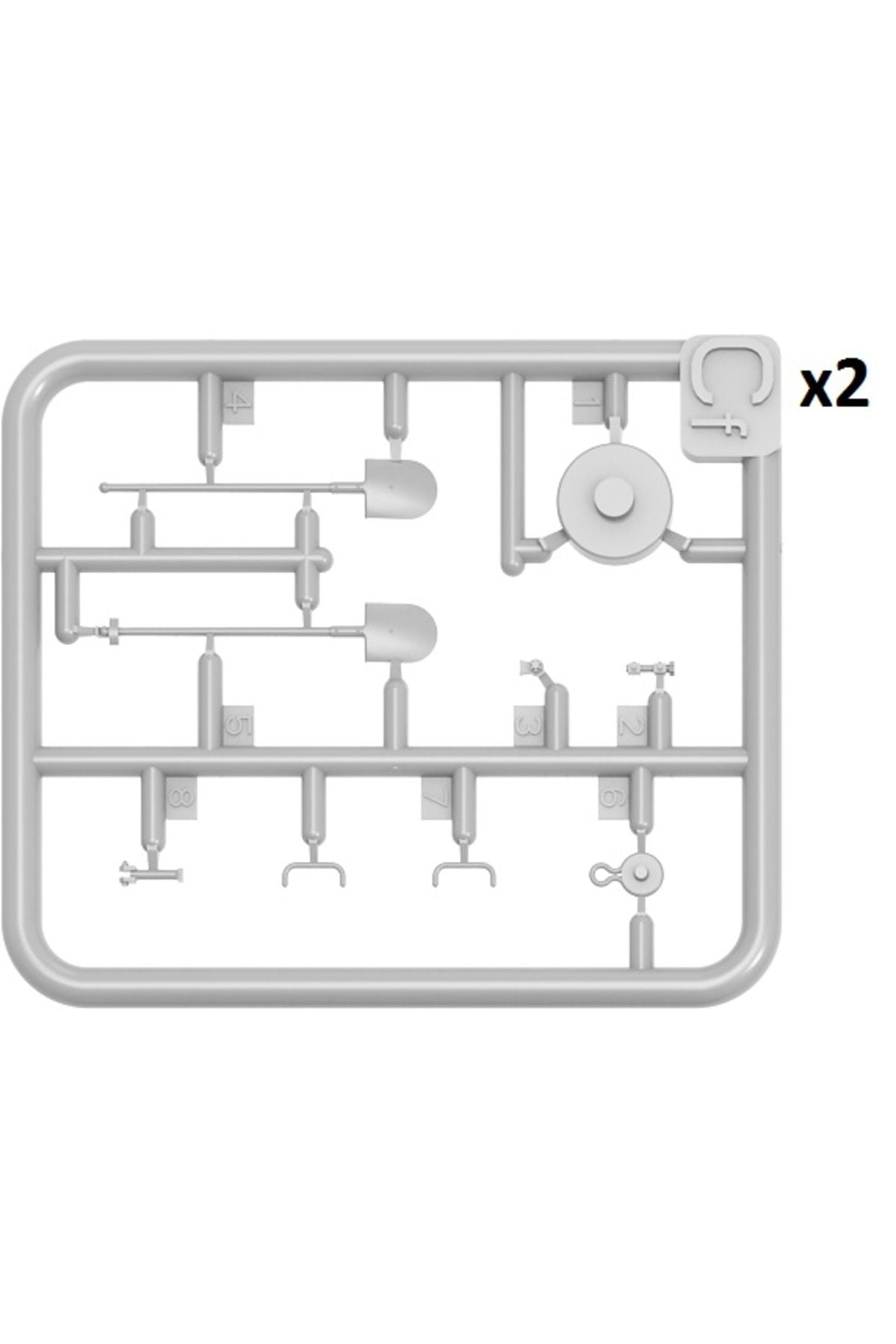 MiniArt Alman 7,5 cm Tanksavar Topu PaK40. Early Production