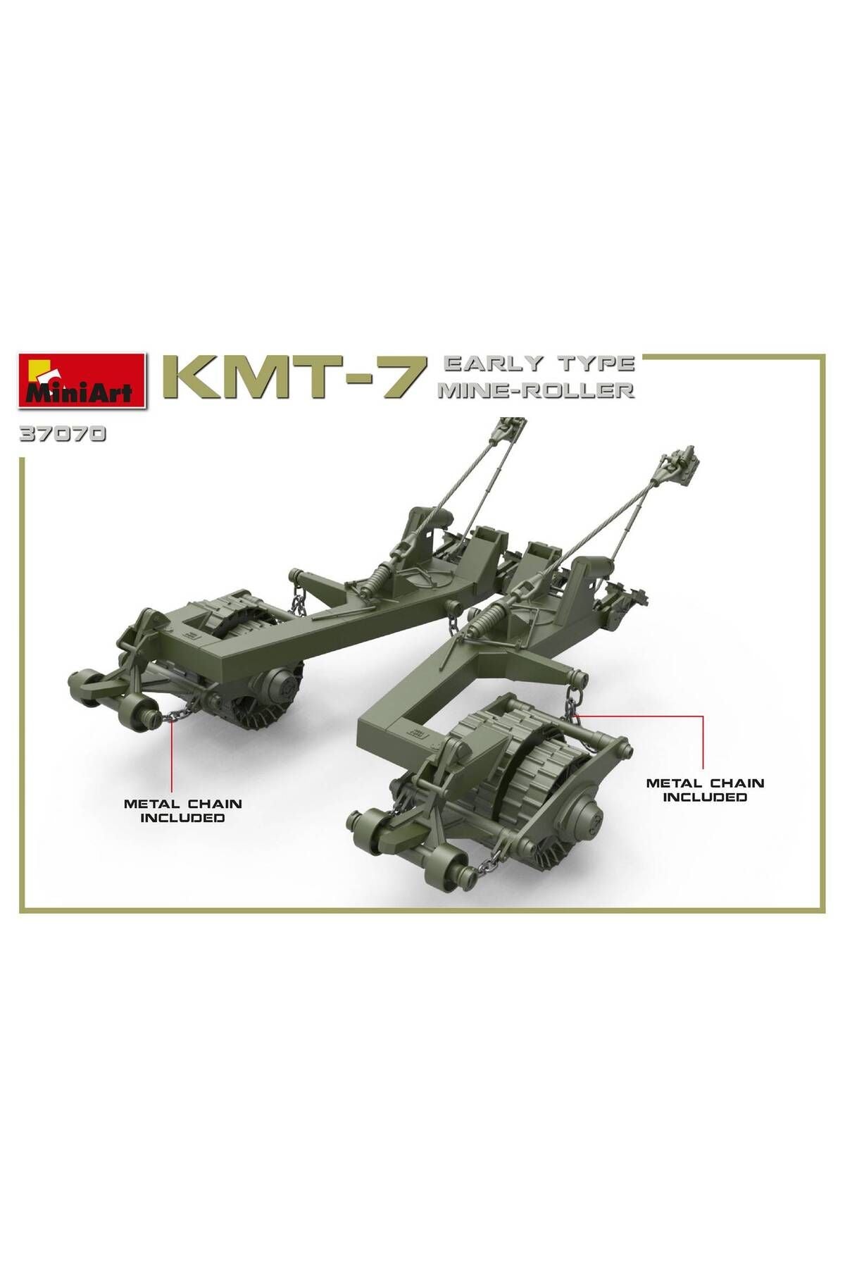 MiniArt KMT-7 Early Type Mayın Silindiri