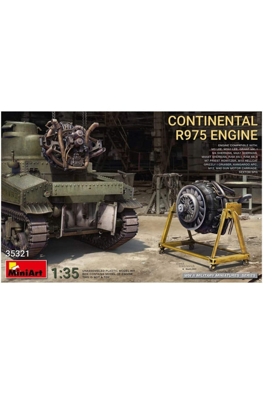 MiniArt Continental R975 Motor