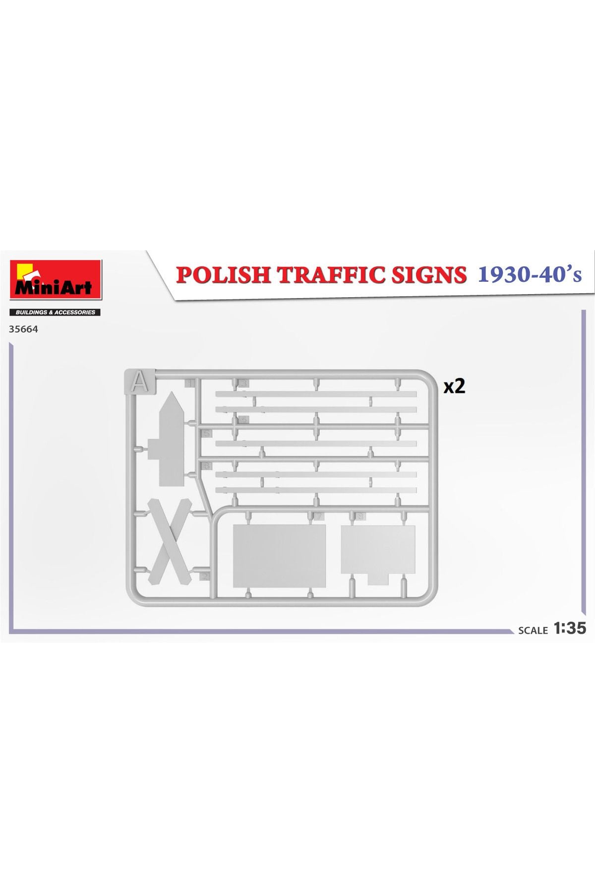 MiniArt Polonya Trafik İşaretleri