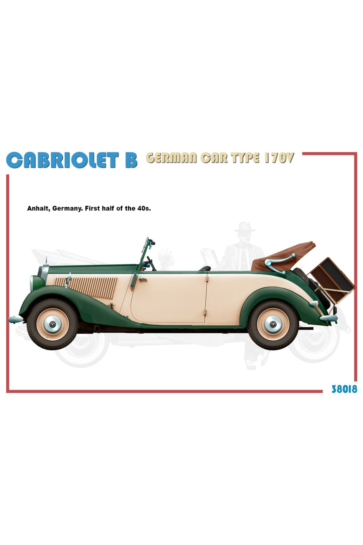 MiniArt 170V Cabriolet B Alman Arabası