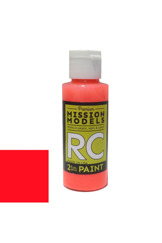 Mission Models MMRC-046 RC Fluorescent Racing Red Maket Boyası 60ml.