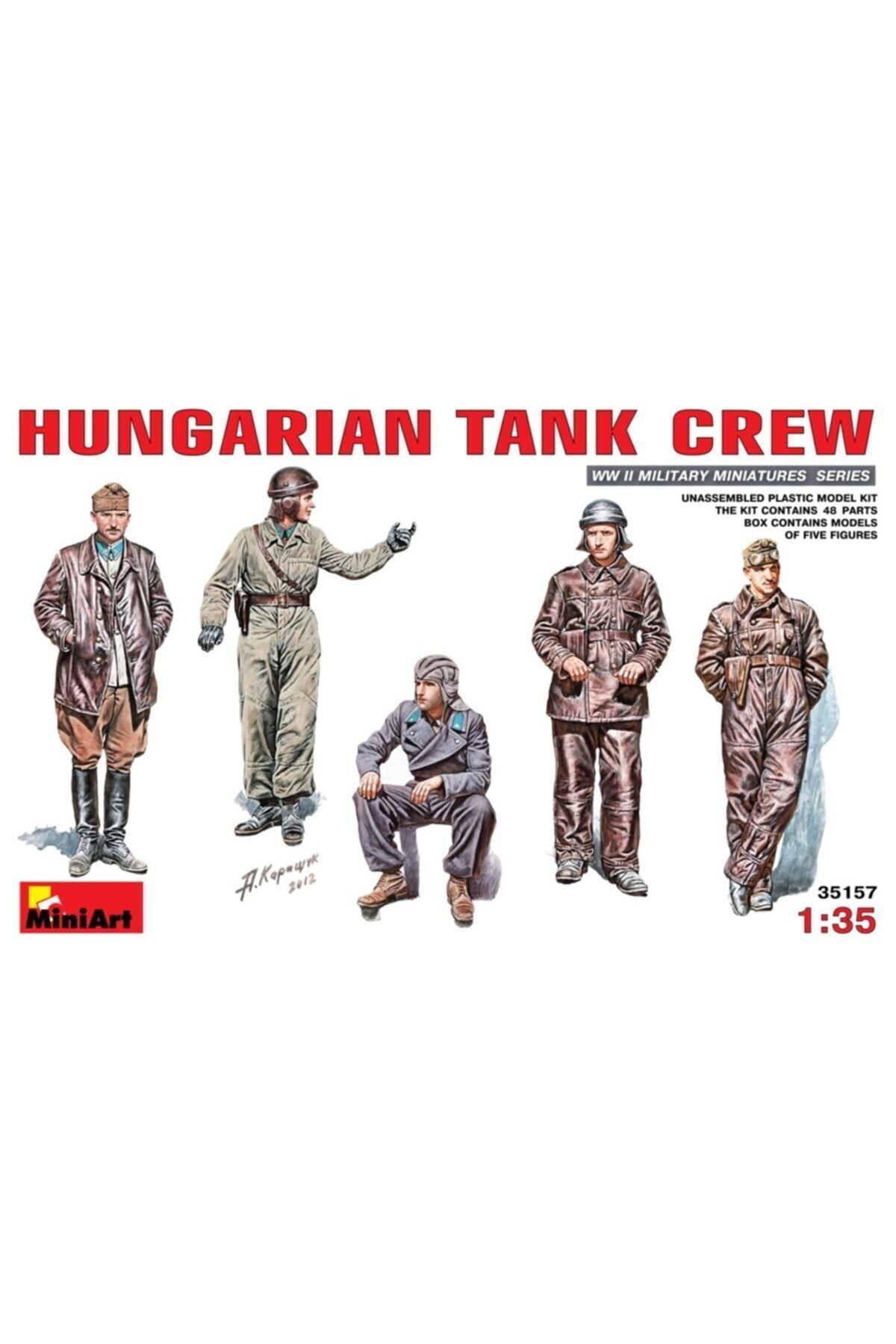 MiniArt Macar Tank Mürettebatı