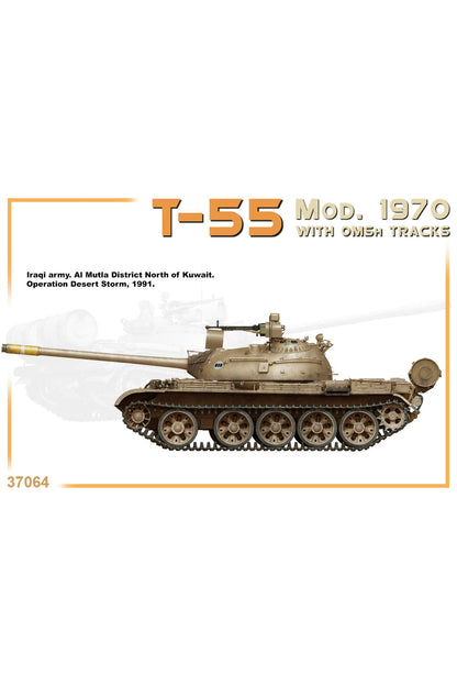 MiniArt OMSh Paletleri ile T-55 Mod. 1970