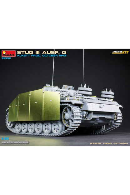 MiniArt 1:35 Stug III Ausf. G Ekim 1943 Alkett Prod. Interior Kit