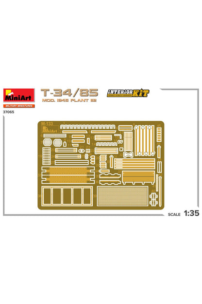 MiniArt 1:35 T-34-85 Mod 1945 Plant 112 Interior Kit