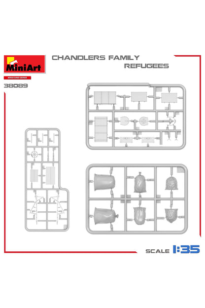 MiniArt 1:35 Sığınmacılar. Esnaf Aile