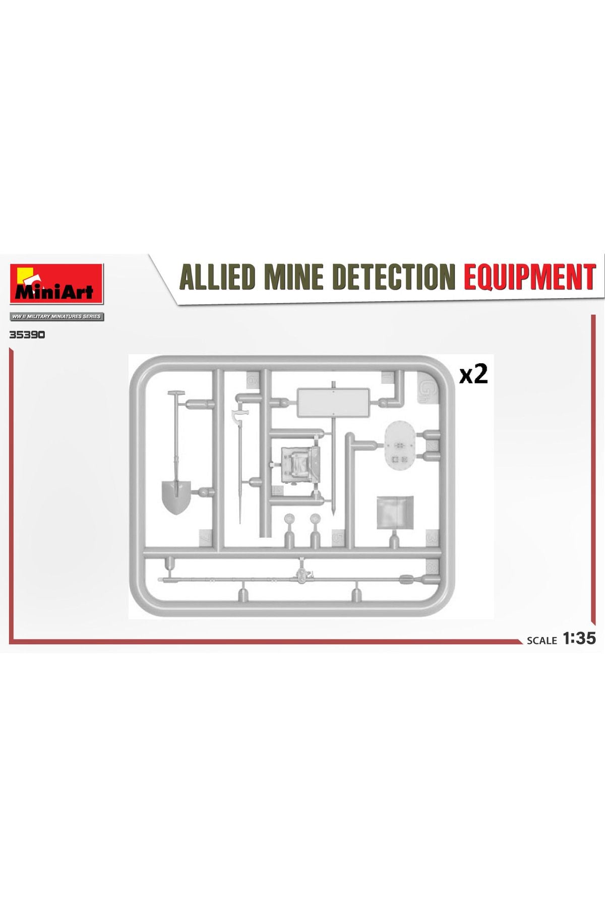 MiniArt Müttefik Mayın Tespit Ekipmanı