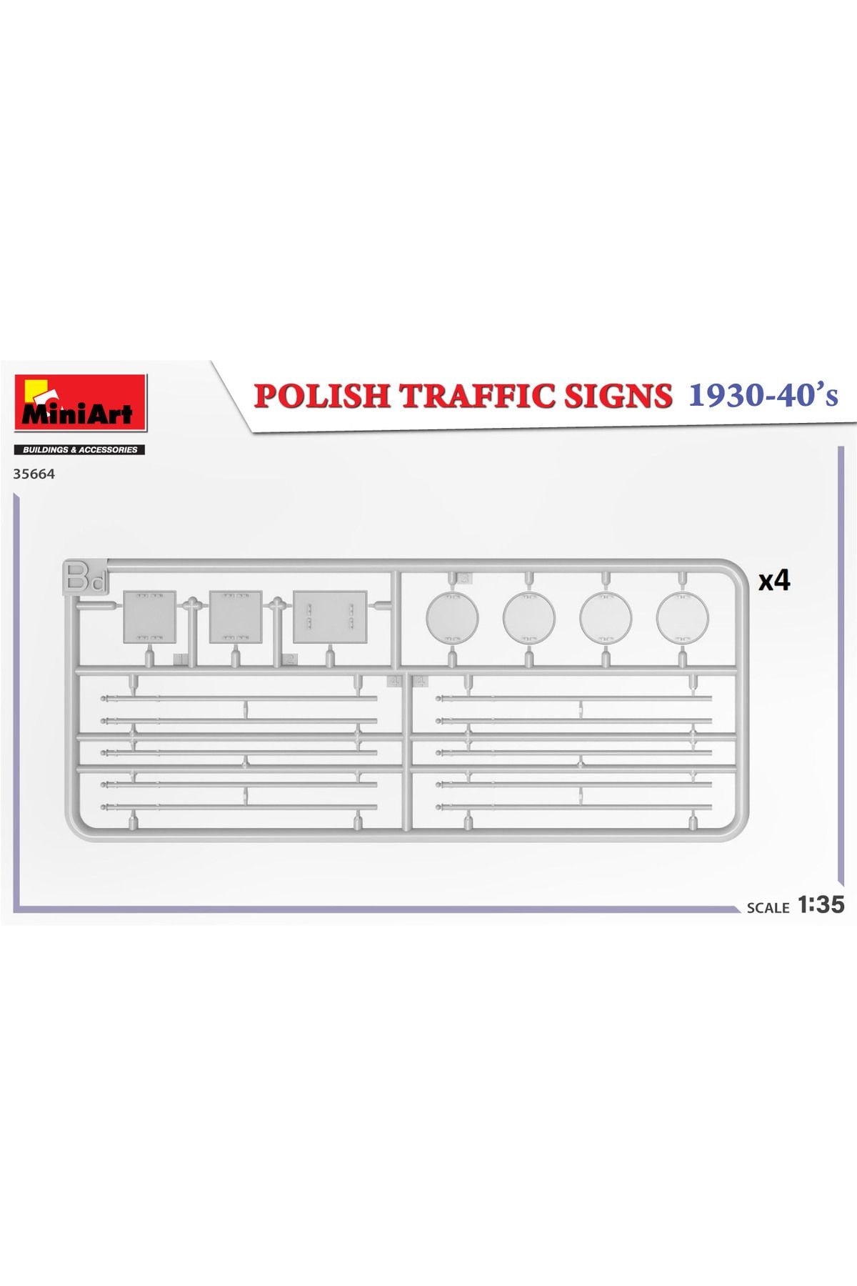 MiniArt Polonya Trafik İşaretleri