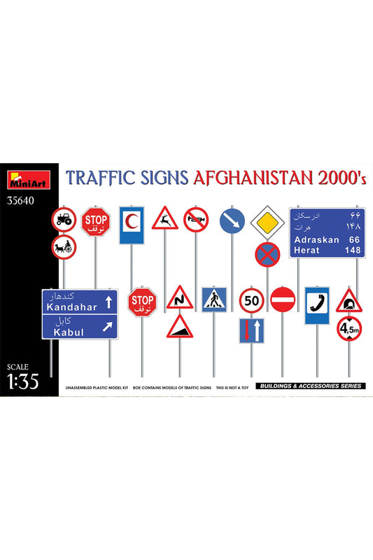 MiniArt Afganistan Trafik İşaretleri 2000ler