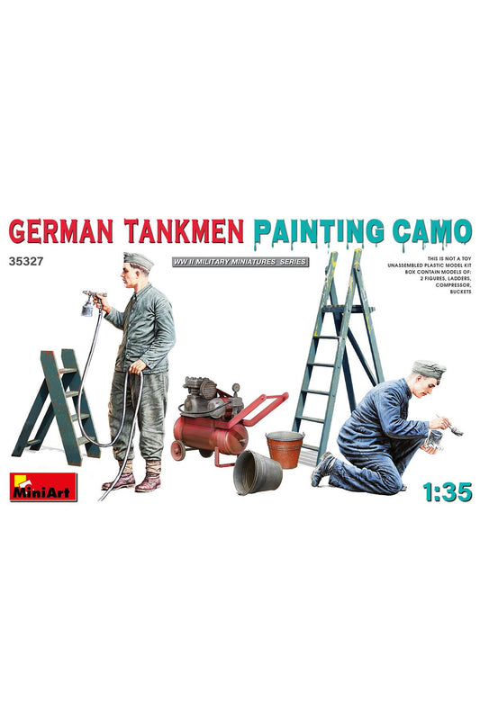 MiniArt Alman Tankçılar Painting Camo