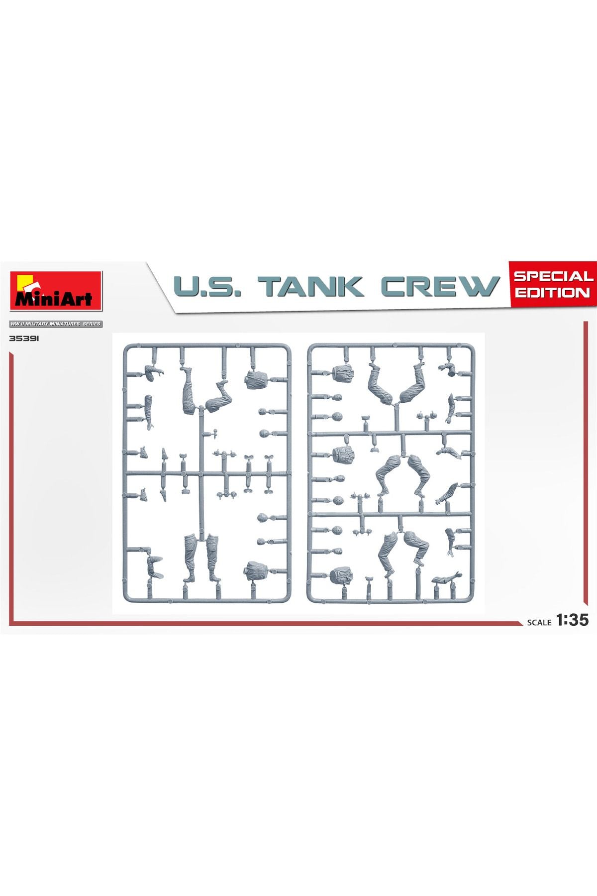 MiniArt ABD Tank Mürettebatı. Özel Üretim