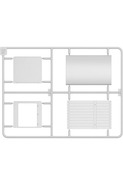 MiniArt Tempo E400 Kastenwagen 3 Tekerlekli, Kapalı Kasa Sevkiyat Aracı