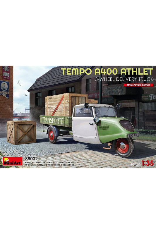 MiniArt Tempo A400 Athlet 3 Tekerlekli Servis Kamyonu