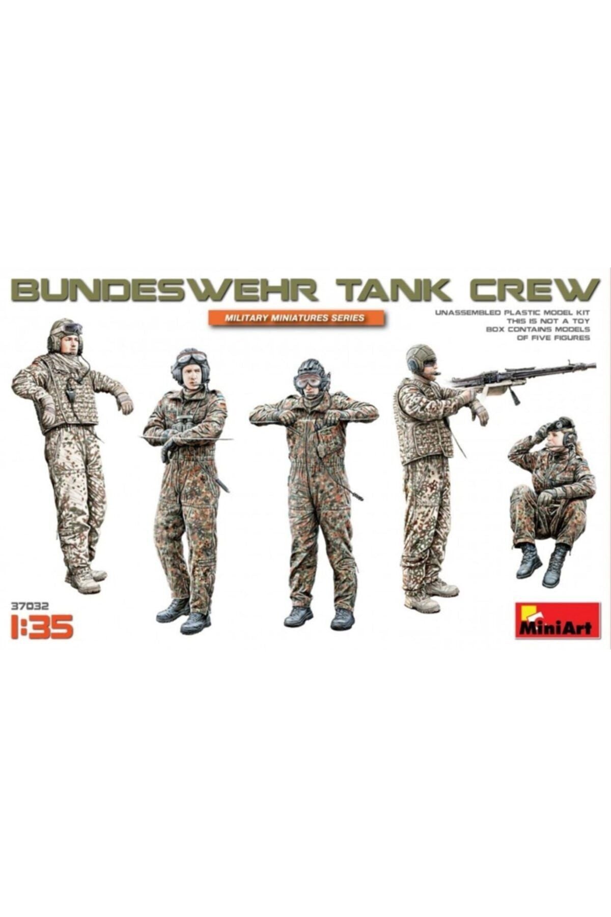 MiniArt Bundeswehr Tank Mürettebatı