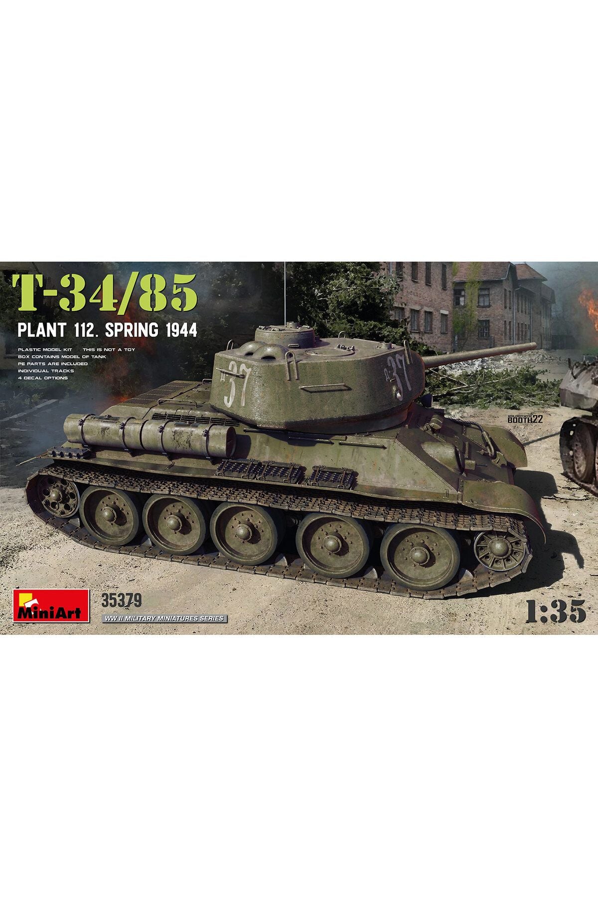 MiniArt T-34-85 Plant 112 - İlkbahar 1944