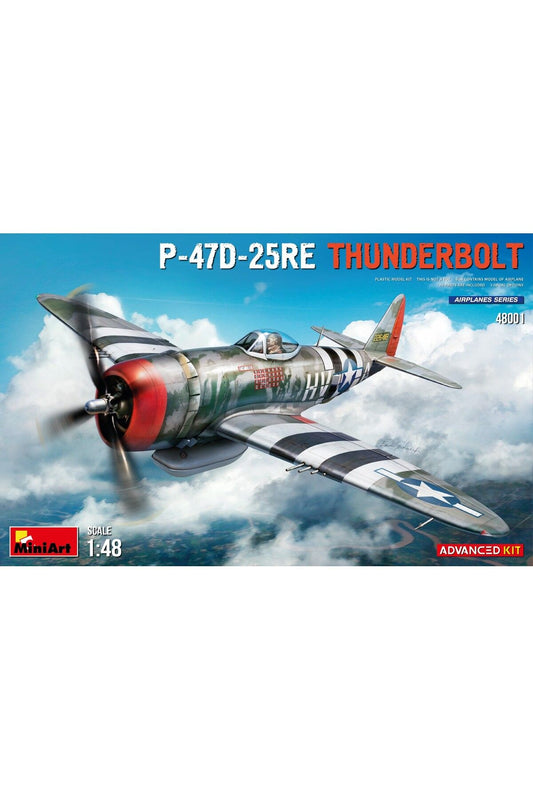 MiniArt 1:48 P-47D-25RE Thunderbolt İleri Düzey Kit