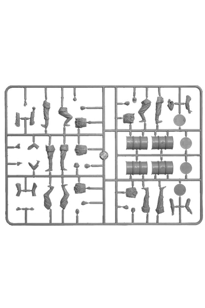 MiniArt Benzin Varilli Alman Askerleri Özel Baskı