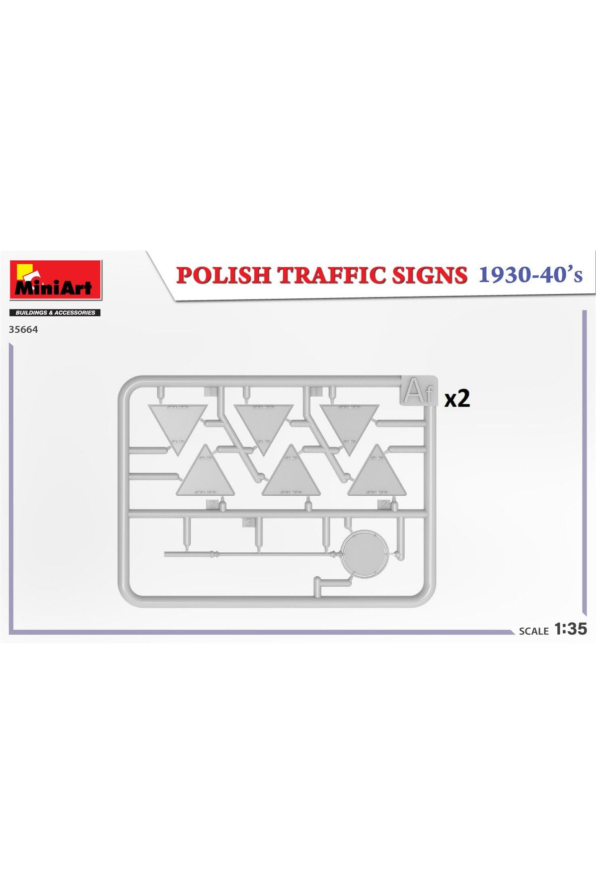 MiniArt Polonya Trafik İşaretleri