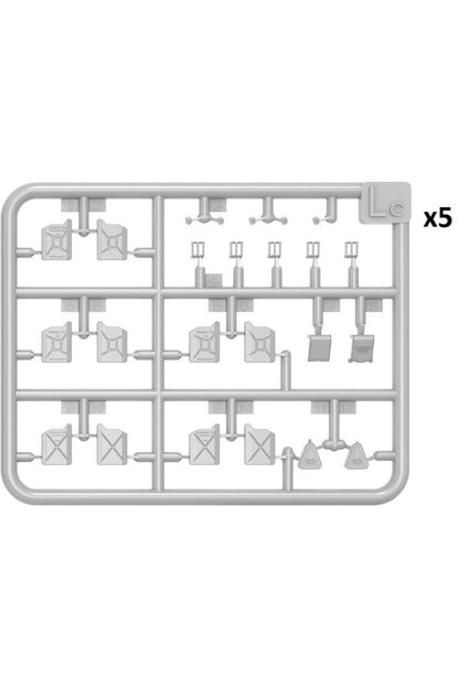 MiniArt Alman Benzin Bidonları. II. Dünya Savaşı