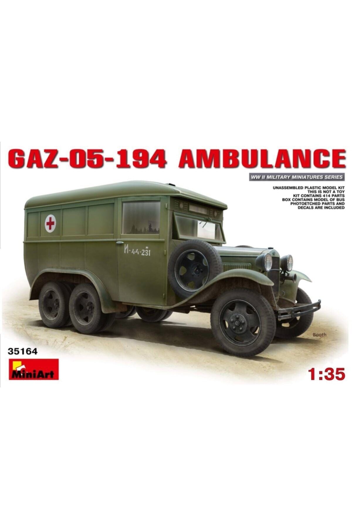 MiniArt GAZ-05-194 Ambulans