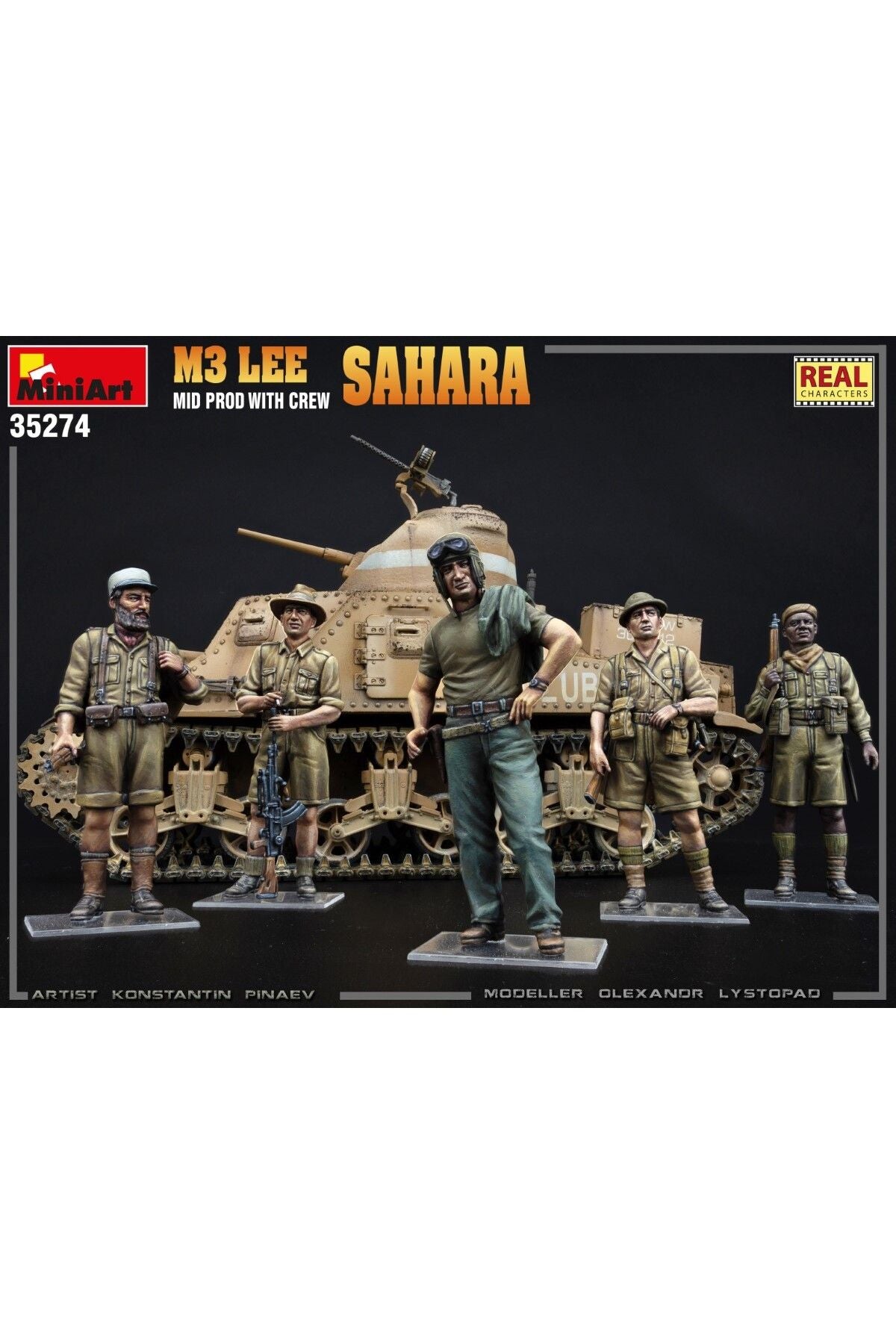 MiniArt M3 Lee Mid. Production. Sahra Mürettebat ile birlikte