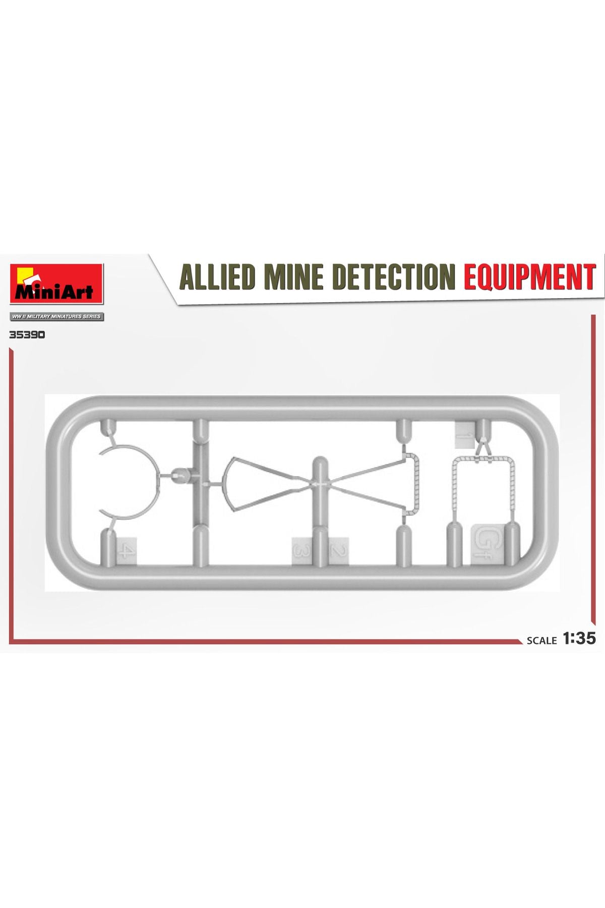 MiniArt Müttefik Mayın Tespit Ekipmanı