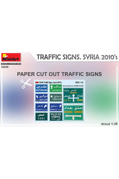 MiniArt Trafik İşaretleri. Suriye 2010