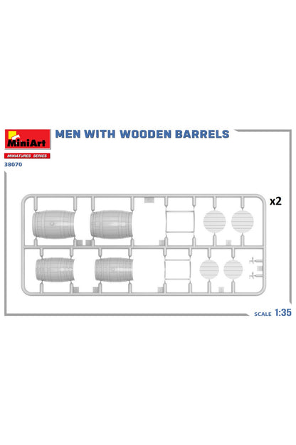 MiniArt 1:35 Ahşap Fıçılı Adamlar