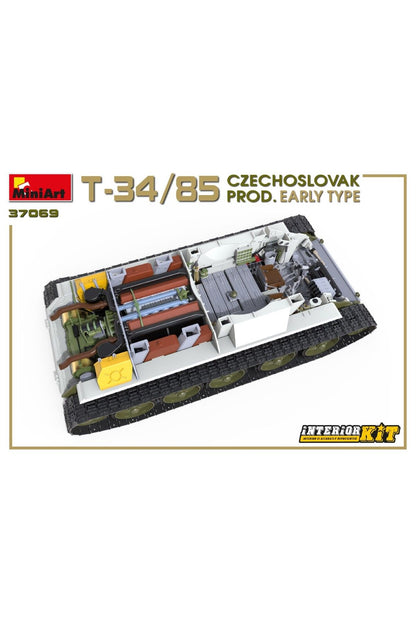 MiniArt T-34/85 Çekoslovakya Üretimi Early Type Interior Kit