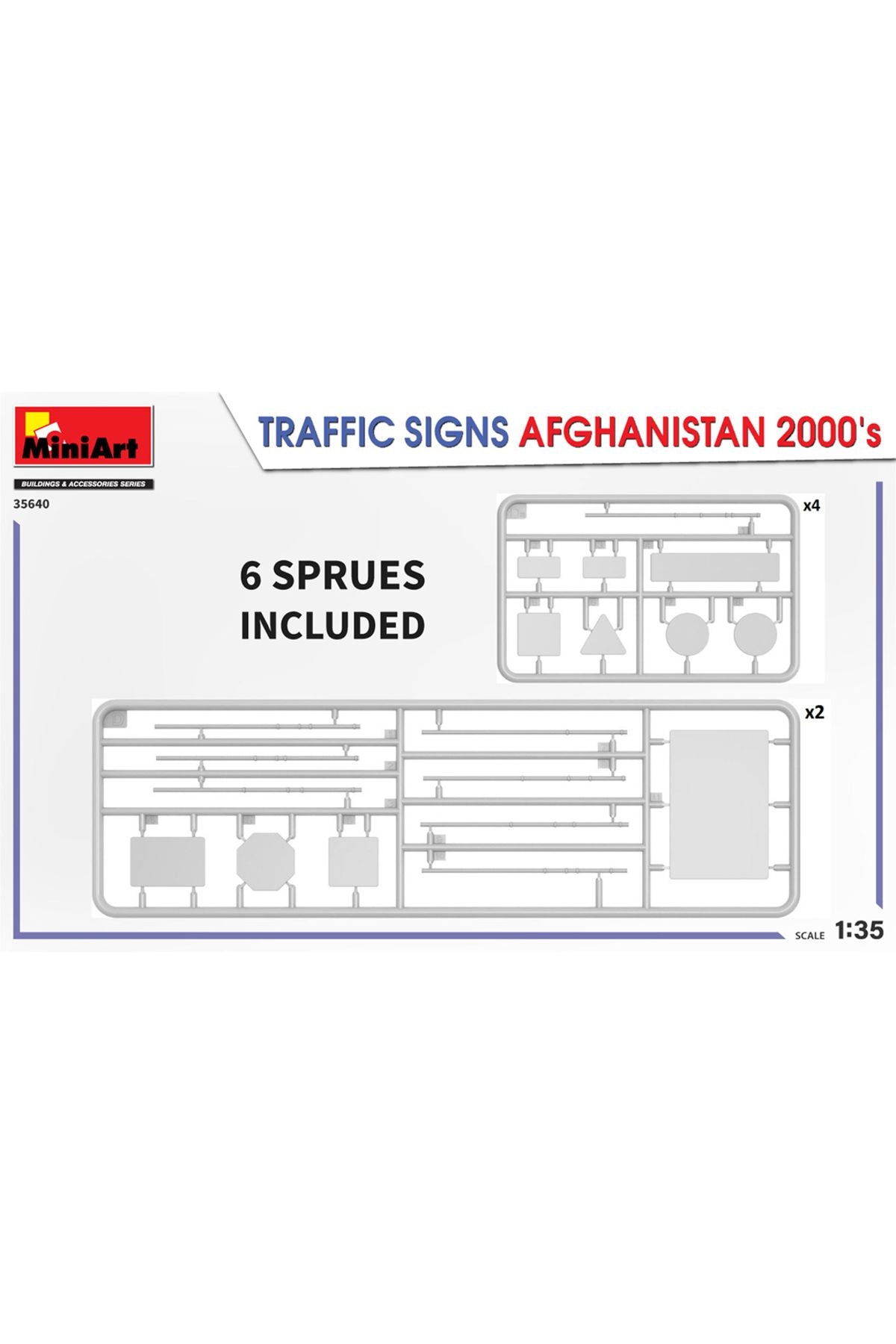 MiniArt Afganistan Trafik İşaretleri 2000ler