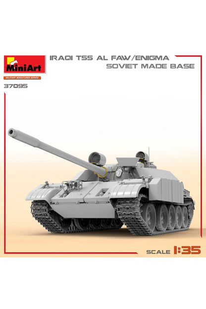 MiniArt 1:35 Iraklı T-55 Al Faw/Enigma. Sovyet Yapımı Kaide