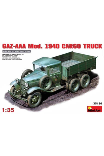 MiniArt GAZ-AAÐ. Mod. 1940. Kasalı Kamyon