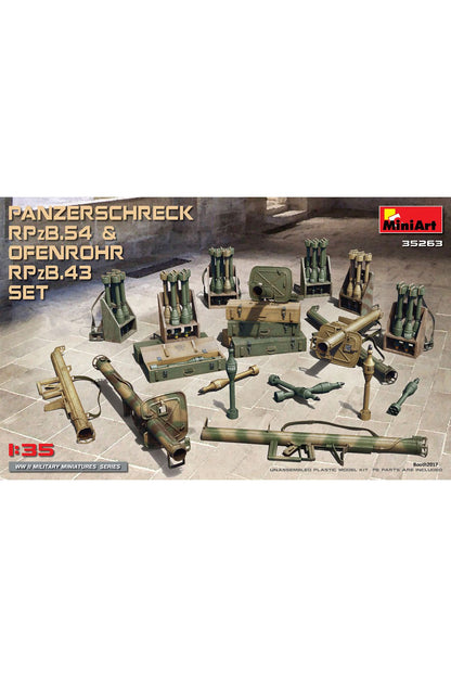 MiniArt Bazuka Setleri, Panzerschreck RPzB 54 ve Ofenrohr RPzB 43 Set