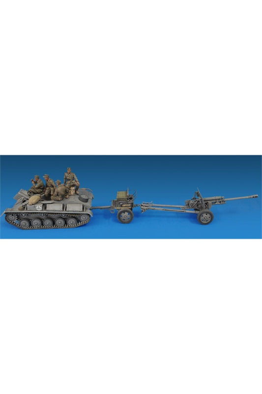 MiniArt Alman Topçu Traktörü T-70(r) & 7,62cm Top FK288(r)