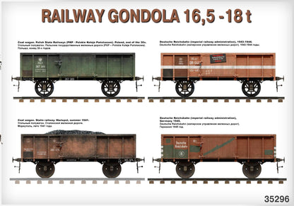 MiniArt Demiryolu Gondolu 16,5-18t