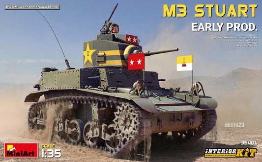 MiniArt M3 Stuart Early Prod. Interior Kit