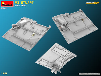 MiniArt M3 Stuart Early Prod. Interior Kit