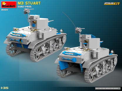 MiniArt M3 Stuart Early Prod. Interior Kit