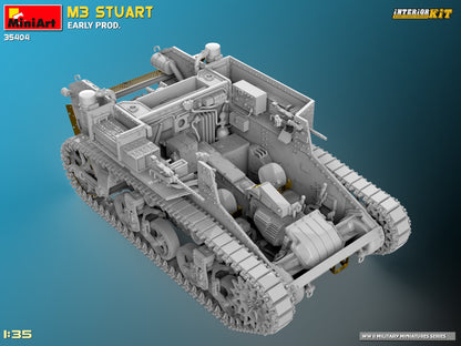 MiniArt M3 Stuart Early Prod. Interior Kit