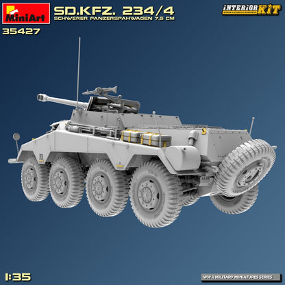 MiniArt Sd. Kfz. 234/4 Schwere Panzerspahwagen 7,5 cm. Interior Kit