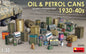 MiniArt Petrol ve Benzin Bidonları 1930-40