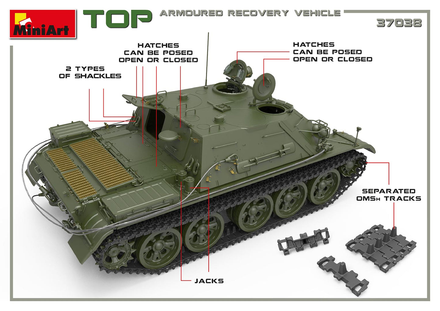 MiniArt TOP Zırhlı Kurtarma Aracı