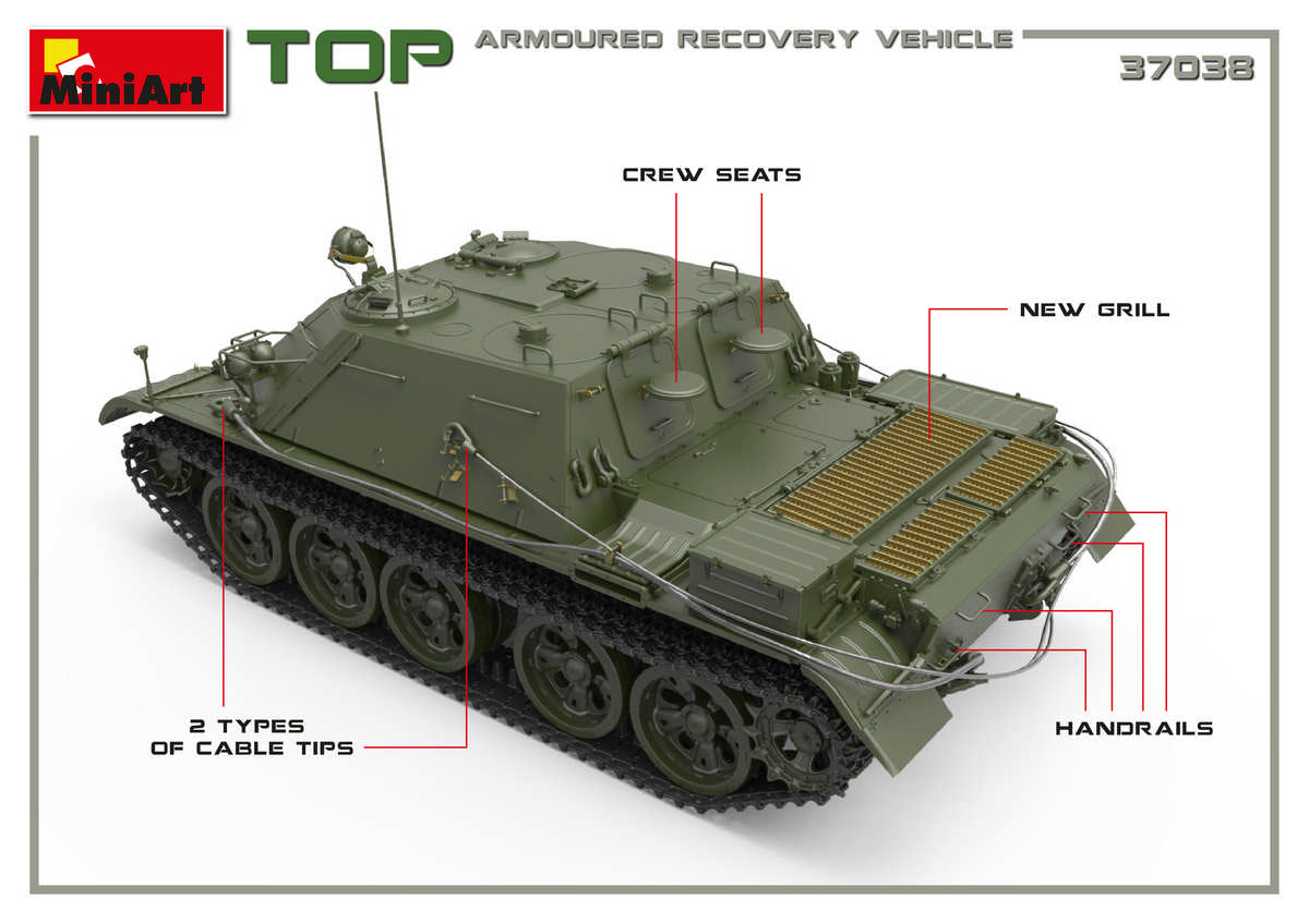 MiniArt TOP Zırhlı Kurtarma Aracı