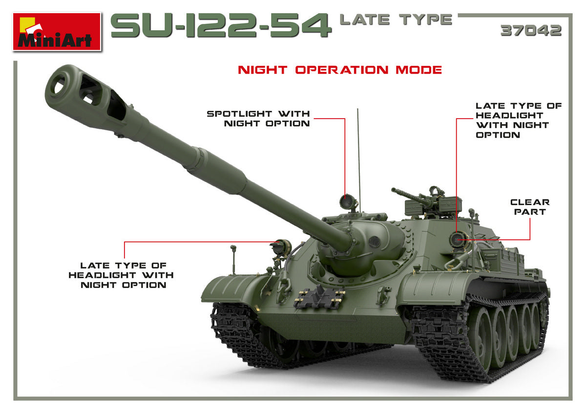 MiniArt SU-122-54 Late Type