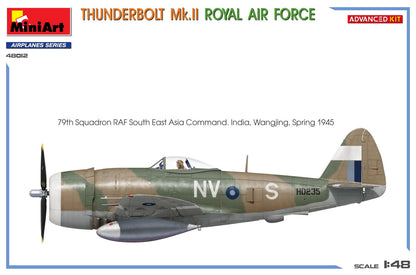 MiniArt Thunderbolt Mk. II. Royal Air Force. Advanced Kit.