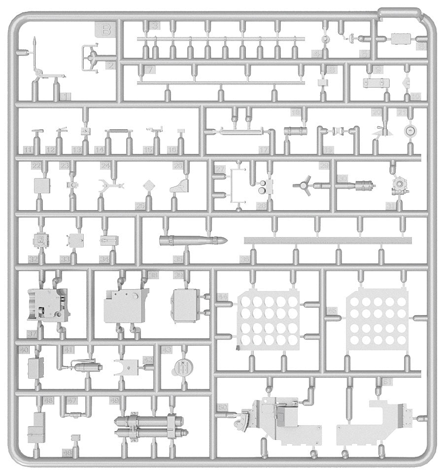 MiniArt Tiran 4 Sharir Yeni Tip Interior Kit