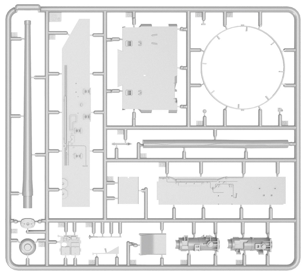 MiniArt Tiran 4 Sharir Yeni Tip Interior Kit