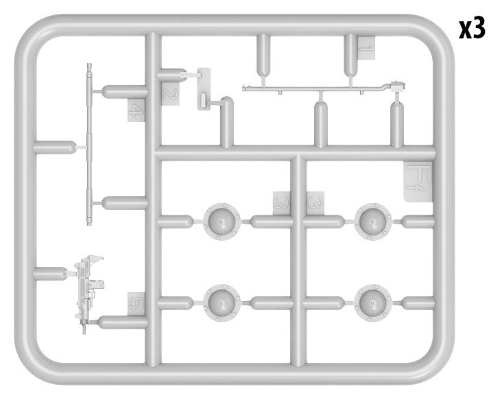 MiniArt Tiran 4 Sharir Yeni Tip Interior Kit