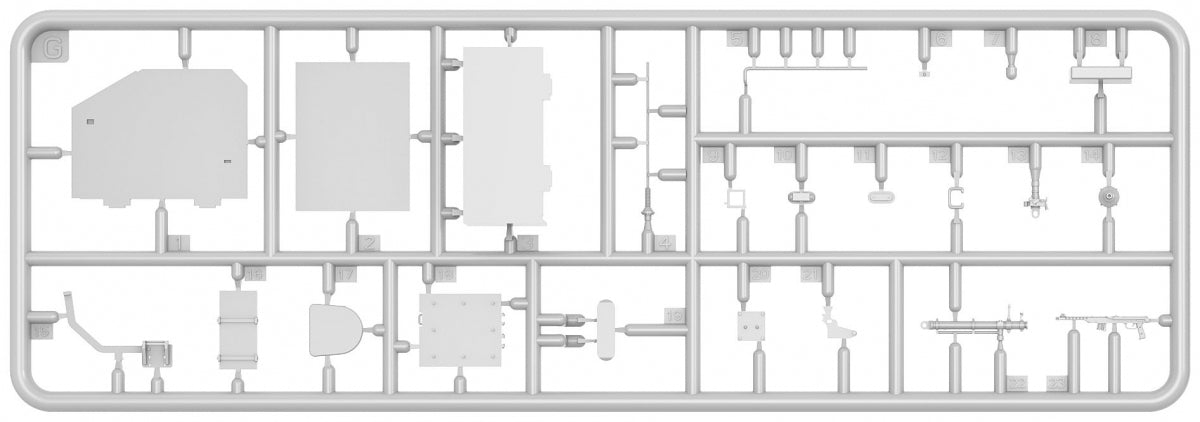 MiniArt Tiran 4 Sharir Yeni Tip Interior Kit